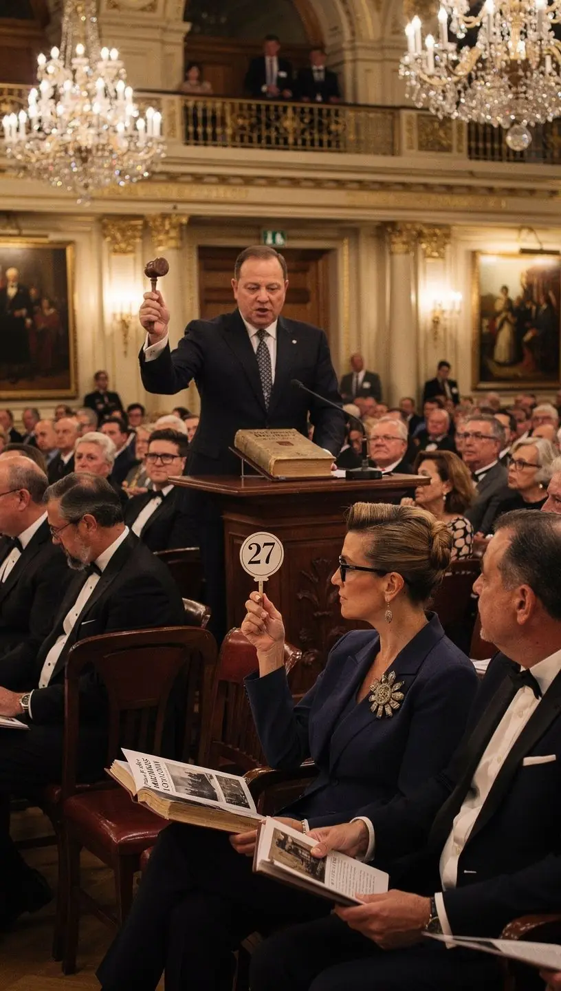 Historisches Manuskript mit handgeschriebenen Seiten und kunstvollen Illustrationen, auf einem Samttuch ausgelegt.
